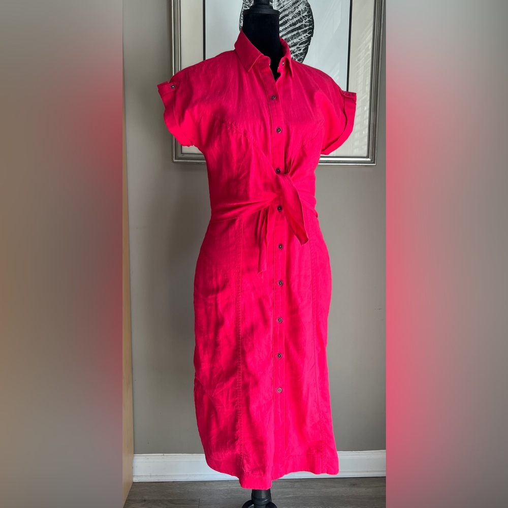 ANTHROPOLOGIE/MAEVE Pink/Fucsia Dress